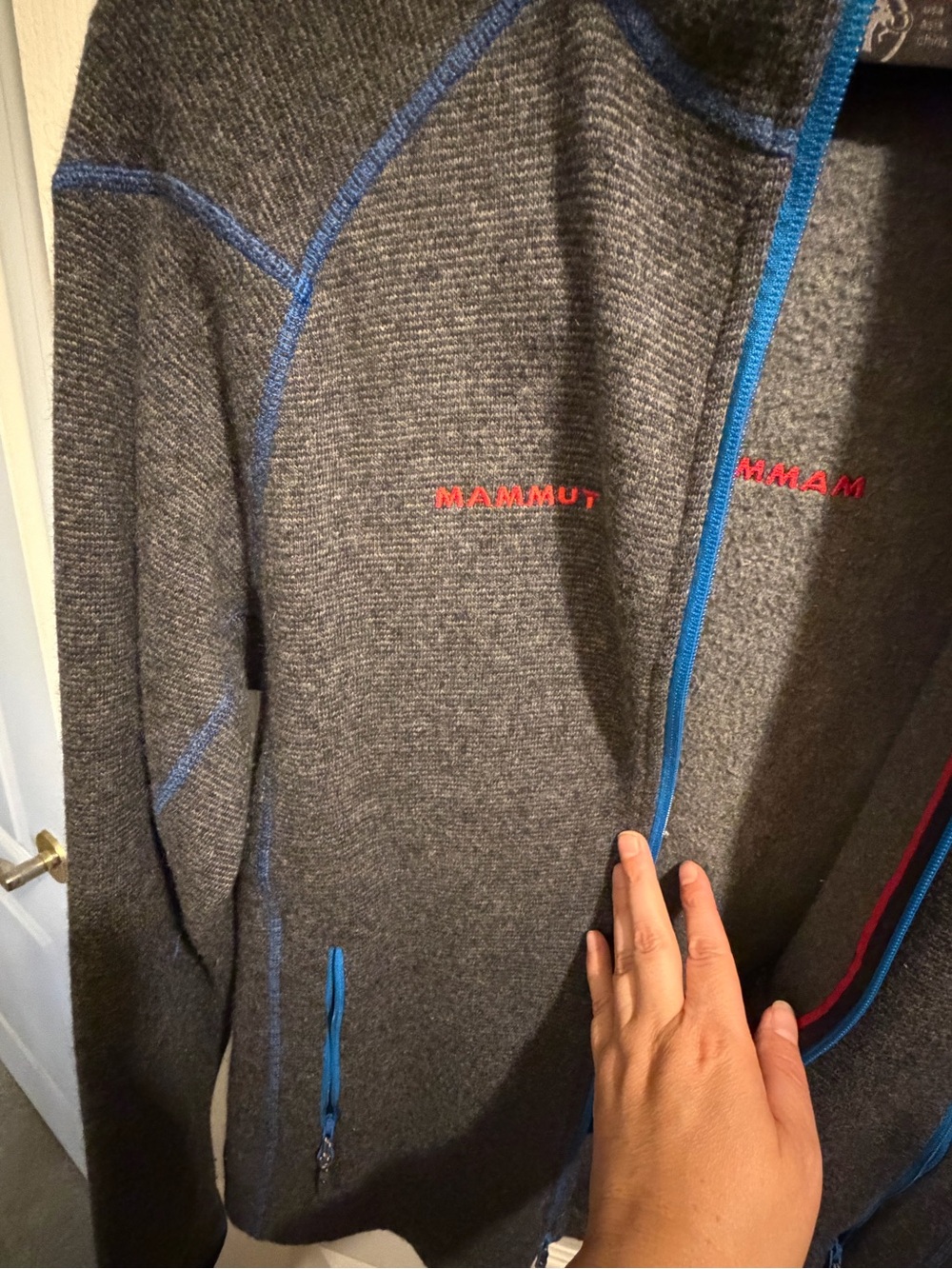 Men’s Mammut Darrington Hoodie Fleece size L - Picture 5 of 7